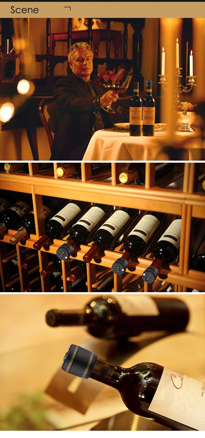 Wine & Plastic Bottle Password Locker - AllShopCart