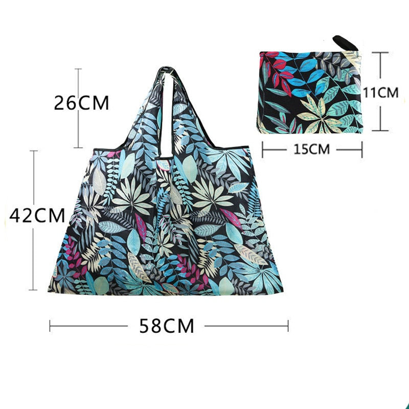 Fashion Printing Foldable Shopping Bag - AllShopCart