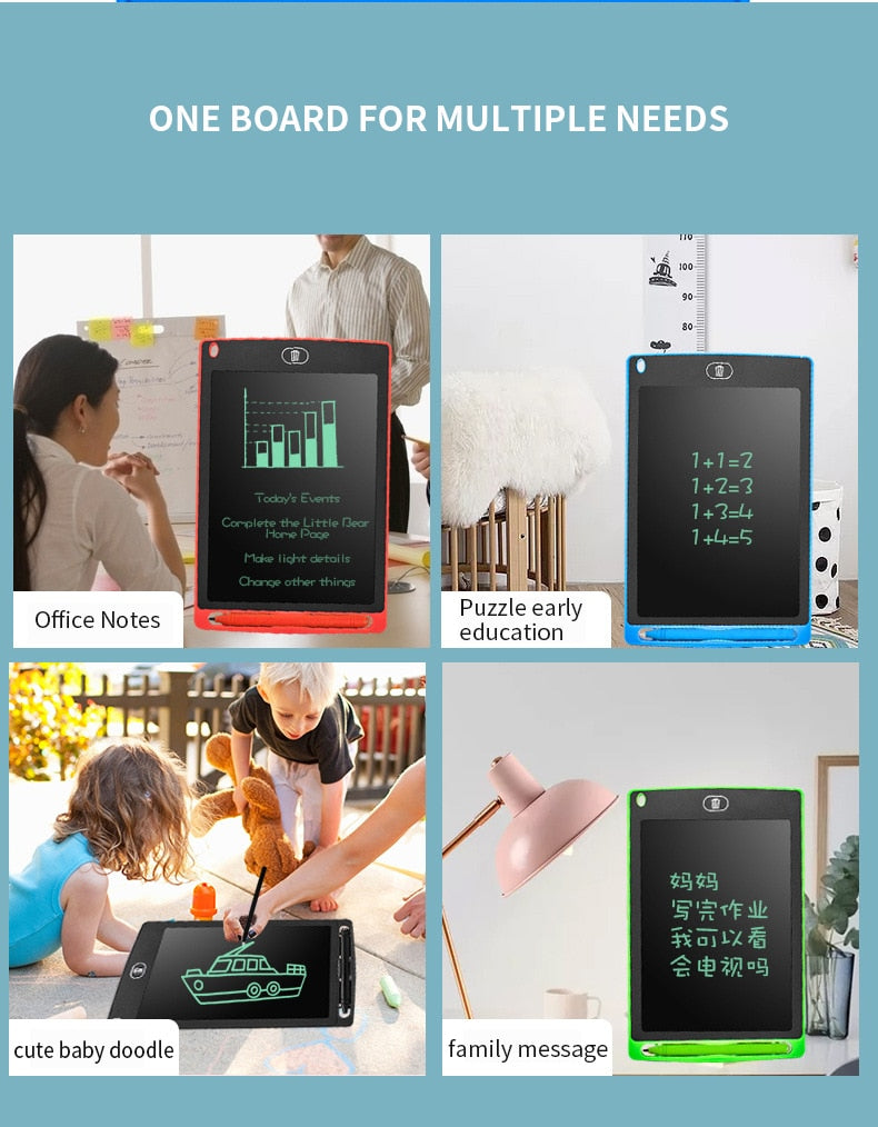 LCD Drawing & Writing Educational Toy Tablet For Children - AllShopCart