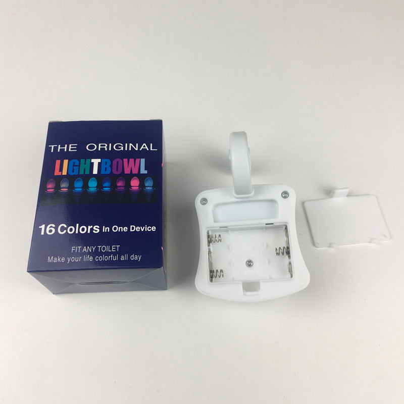 16-Color LED Motion Sensor Toilet Night Light