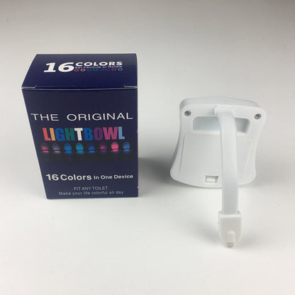 16-Color LED Motion Sensor Toilet Night Light