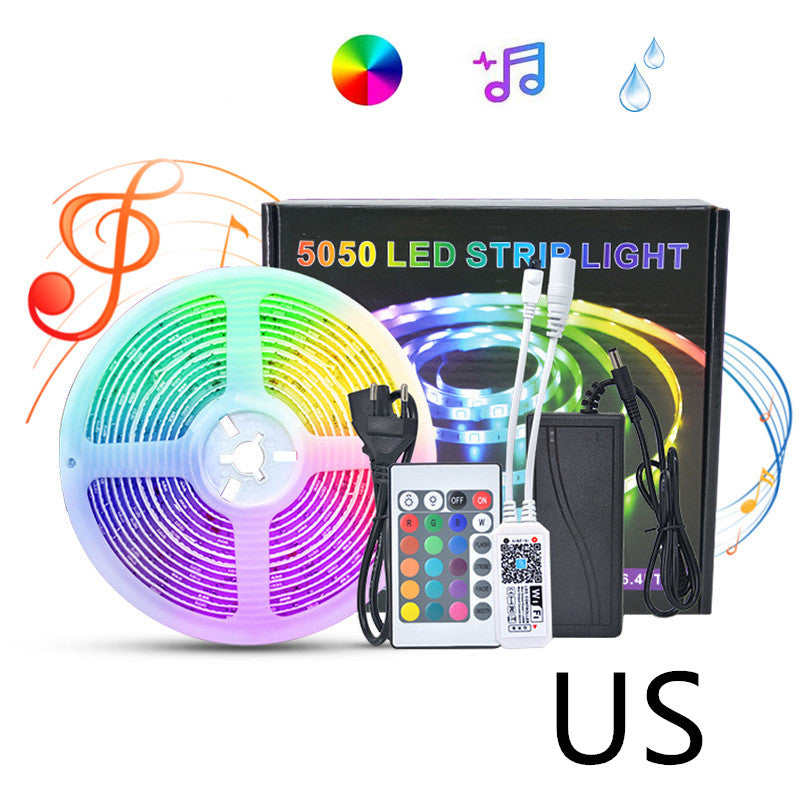 Smart RGB LED Light Strip – App & Remote