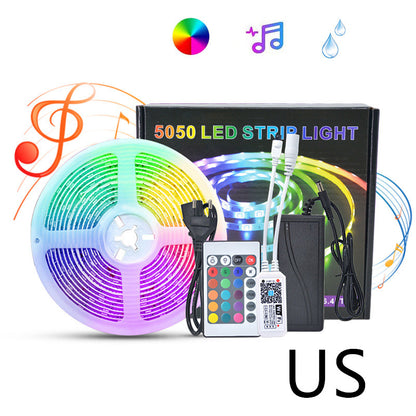 Smart RGB LED Light Strip – App & Remote