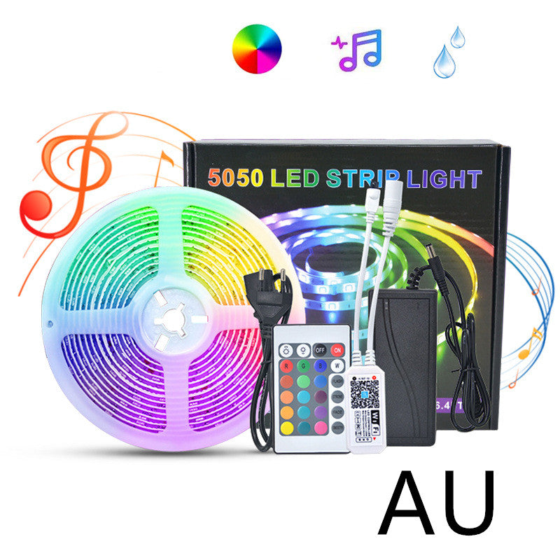Smart RGB LED Light Strip – App & Remote