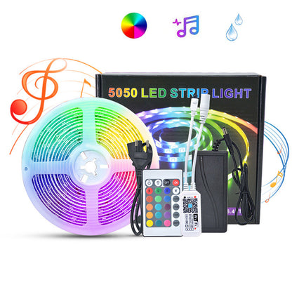 Smart RGB LED Light Strip – App & Remote