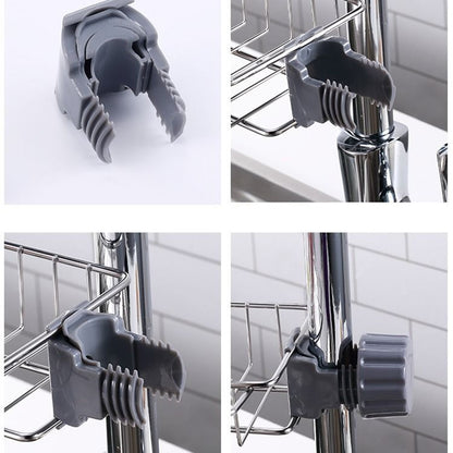 Adjustable Sink Rack – Organize Your Kitchen & Bathroom
