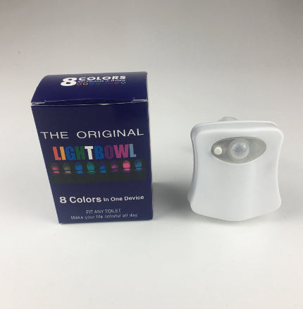 16-Color LED Motion Sensor Toilet Night Light