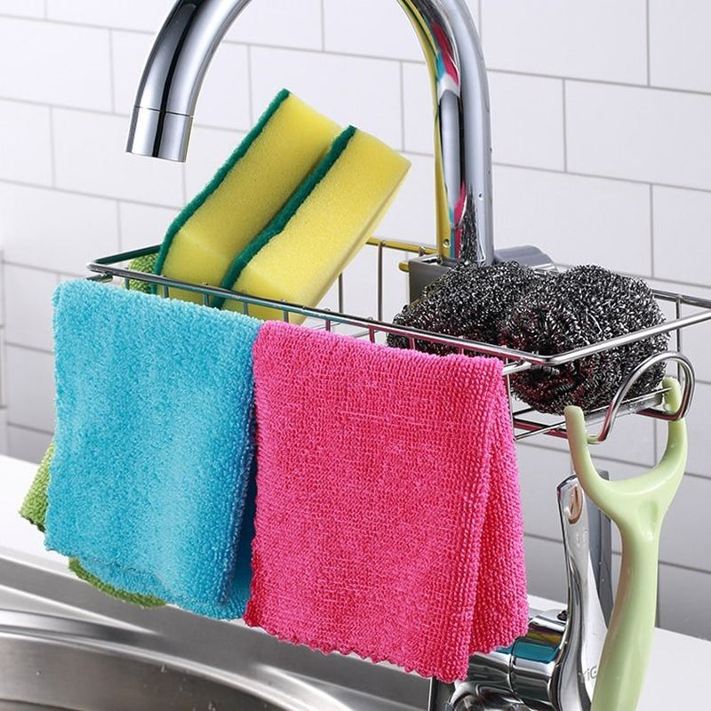 Adjustable Sink Rack – Organize Your Kitchen & Bathroom