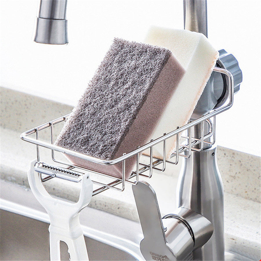 Adjustable Sink Rack – Organize Your Kitchen & Bathroom