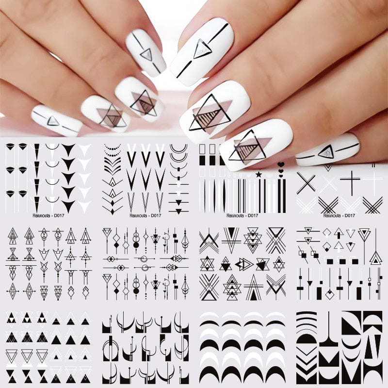 Sunflower Maple leaf Nail Stickers - AllShopCart