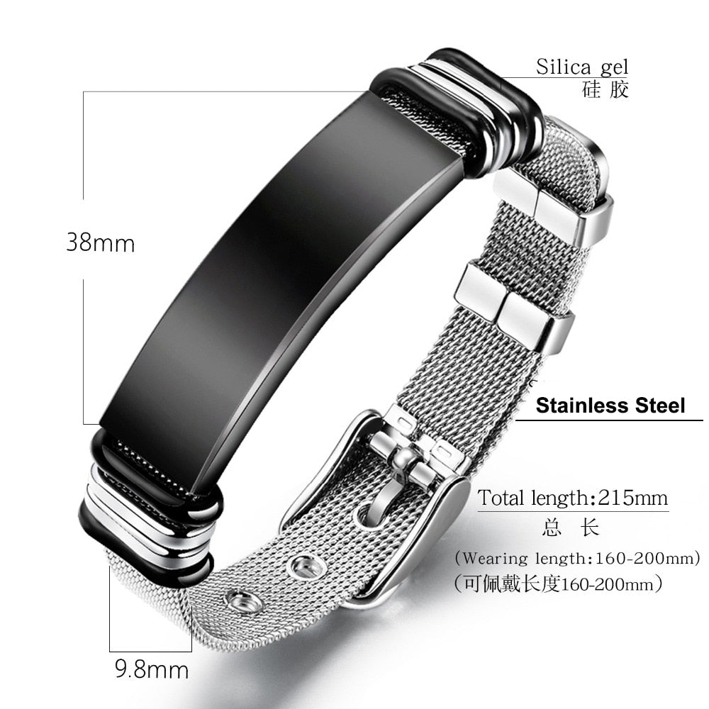 Stainless Steal Bracelet For Men - AllShopCart