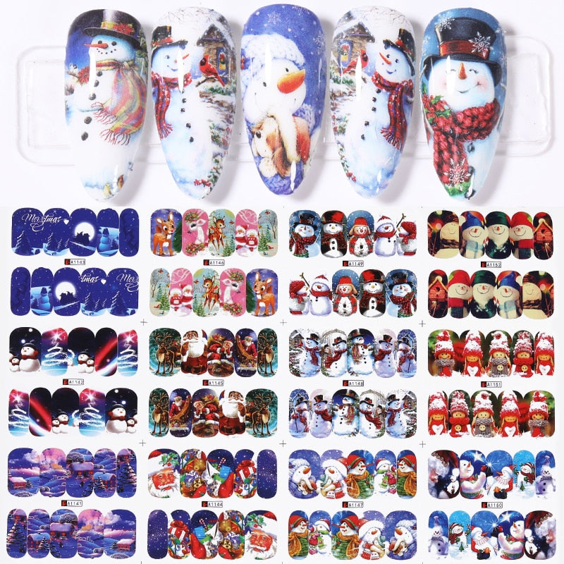 Sunflower Maple leaf Nail Stickers - AllShopCart