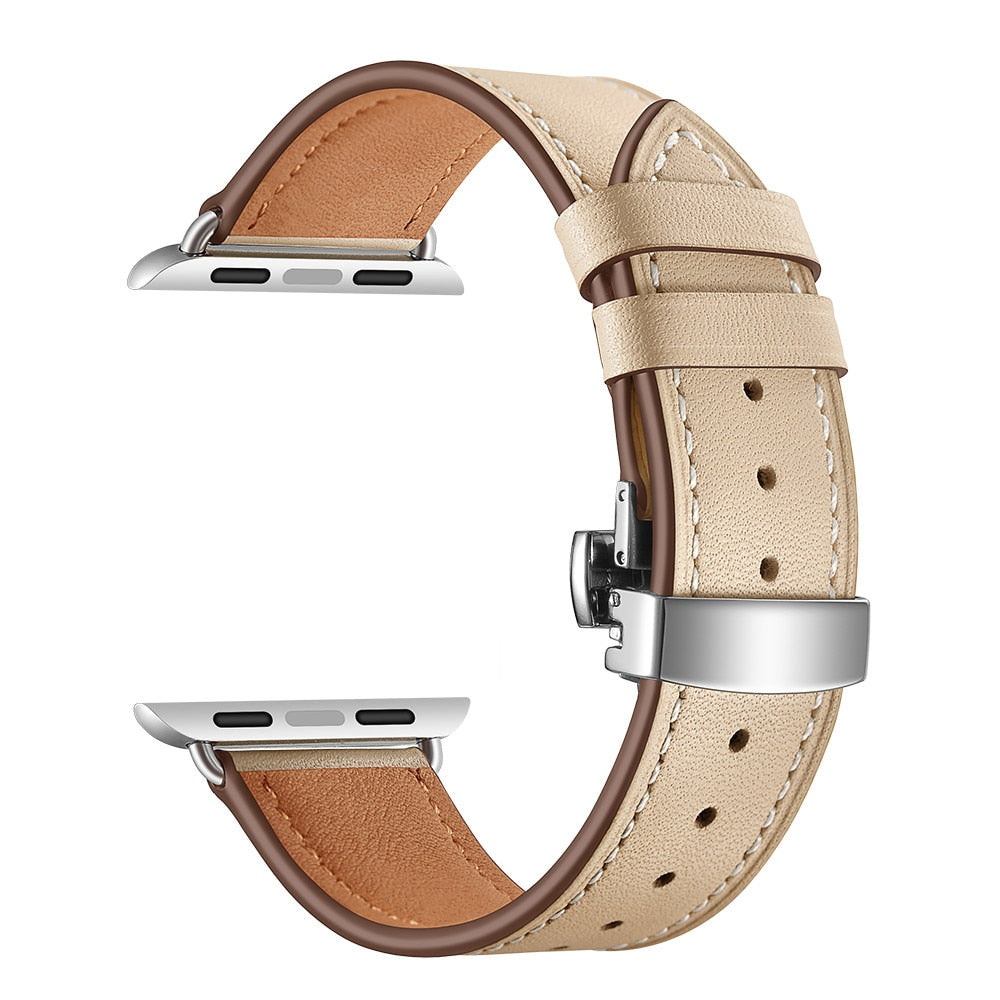 Leather Strap For Apple watch - AllShopCart