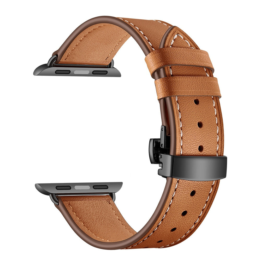 Leather Strap For Apple watch - AllShopCart