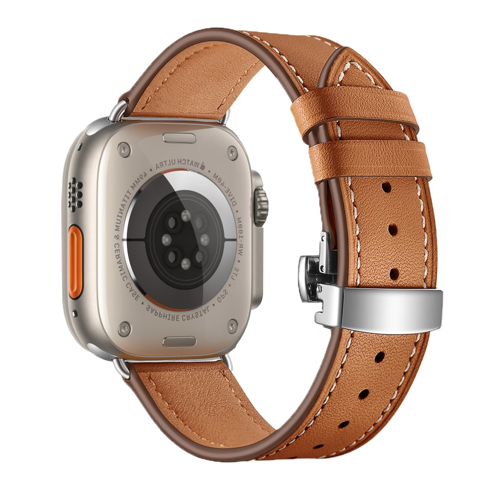 Leather Strap For Apple watch - AllShopCart