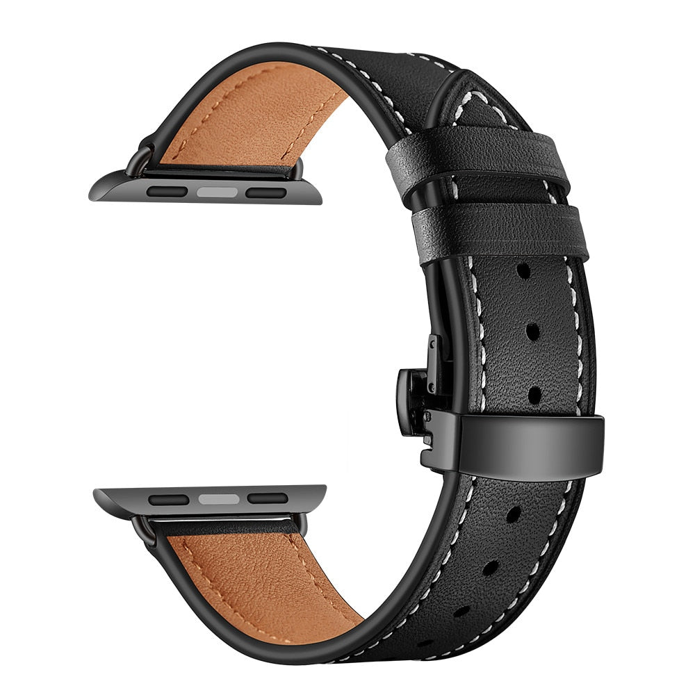 Leather Strap For Apple watch - AllShopCart
