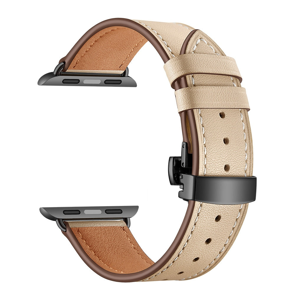Leather Strap For Apple watch - AllShopCart