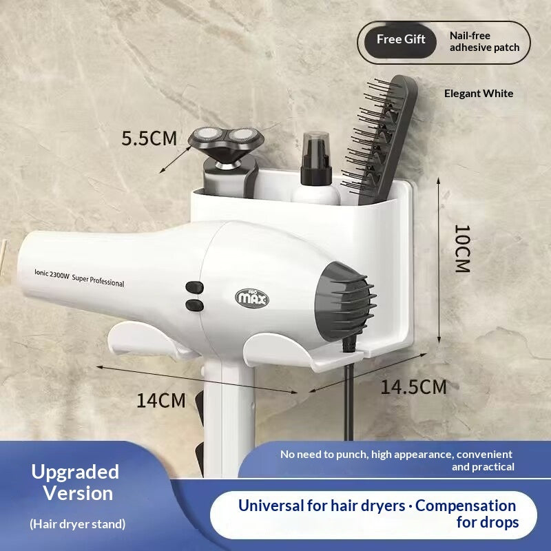 Space-Saving Bathroom Shelf – No Drills Needed