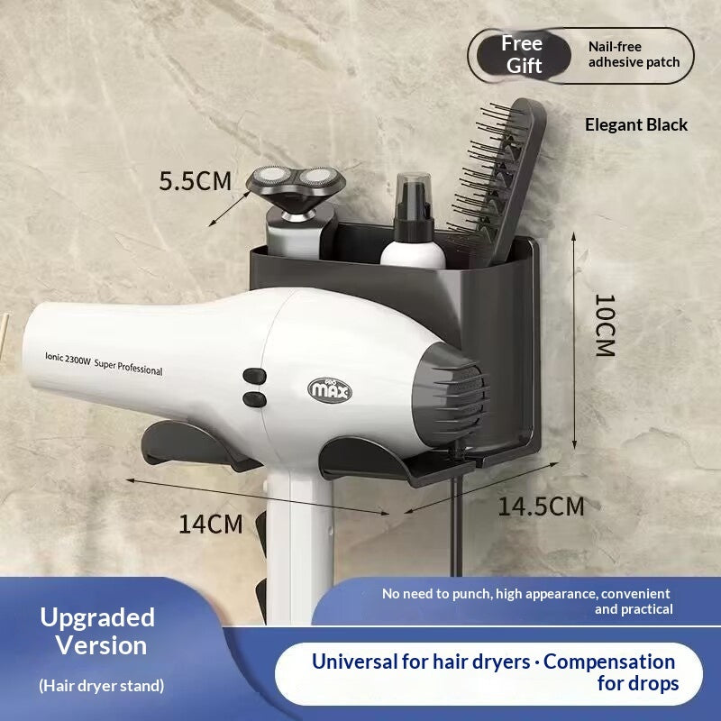 Space-Saving Bathroom Shelf – No Drills Needed