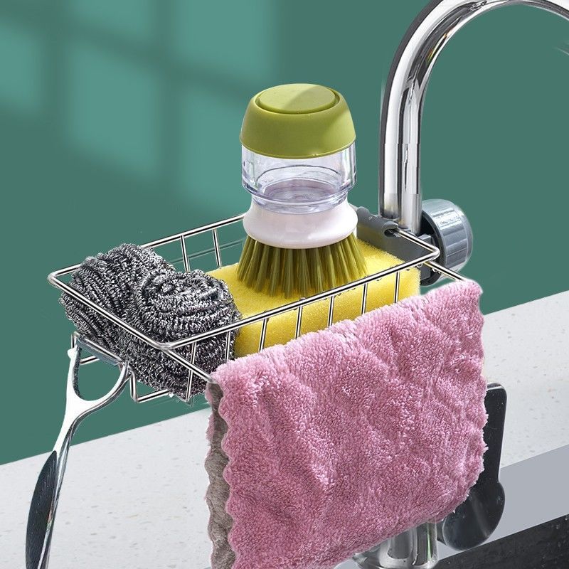 Adjustable Sink Rack – Organize Your Kitchen & Bathroom