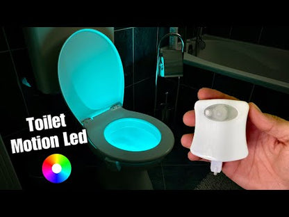 16-Color LED Motion Sensor Toilet Night Light