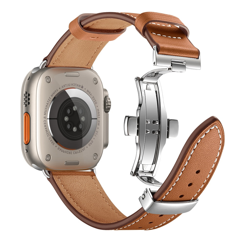 Leather Strap For Apple watch - AllShopCart